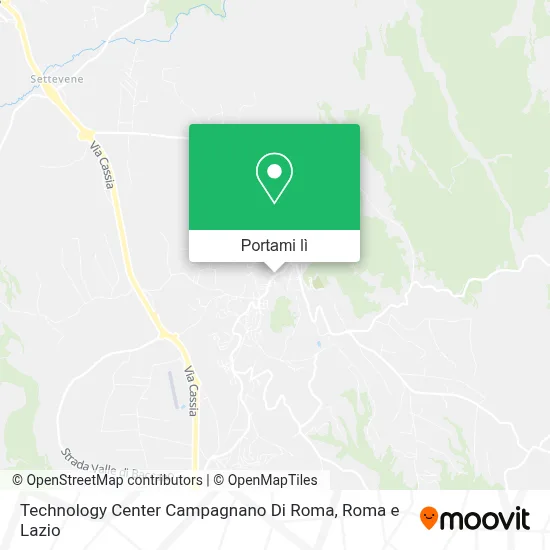 Mappa Technology Center Campagnano Di Roma