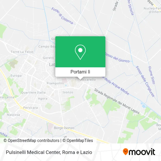 Mappa Pulsinelli Medical Center