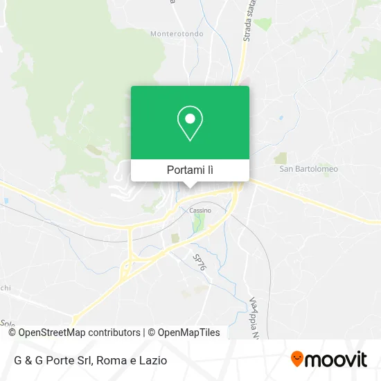 Mappa G & G Porte Srl