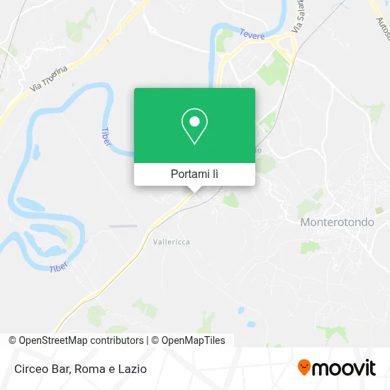 Mappa Circeo Bar