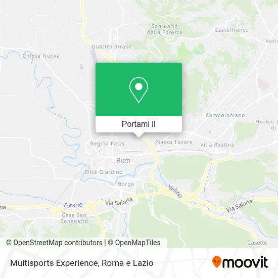 Mappa Multisports Experience