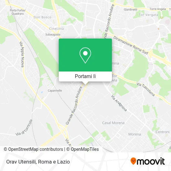 Mappa Orav Utensili