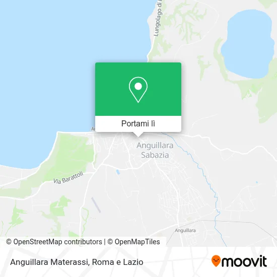 Mappa Anguillara Materassi