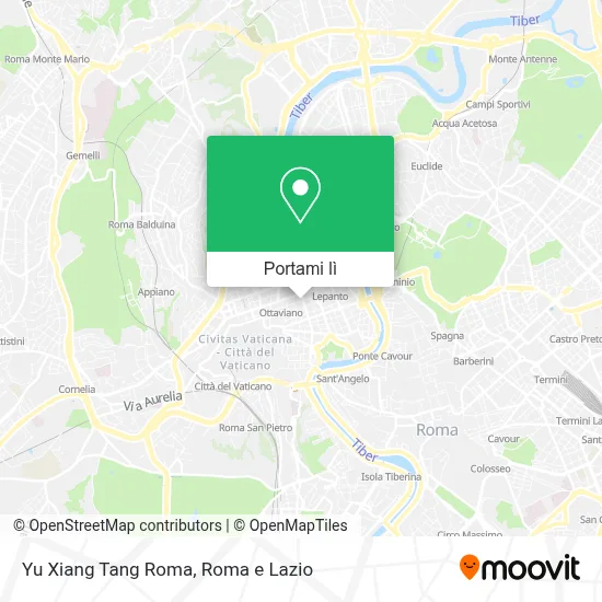 Mappa Yu Xiang Tang Roma
