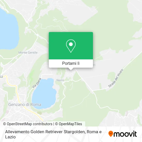 Mappa Allevamento Golden Retriever Stargolden