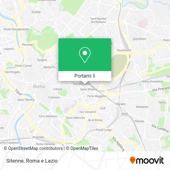Mappa Sitenne