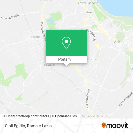 Mappa Cioli Egidio