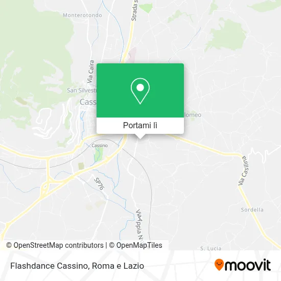 Mappa Flashdance Cassino
