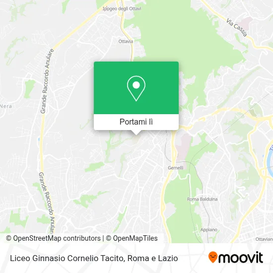 Mappa Liceo Ginnasio Cornelio Tacito