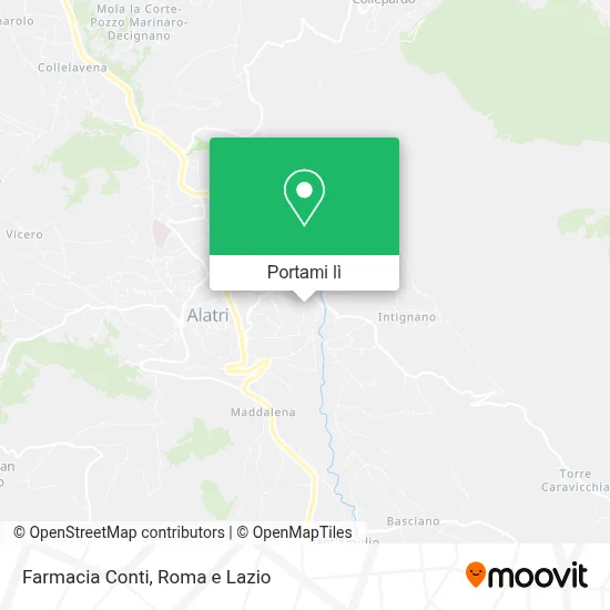 Mappa Farmacia Conti