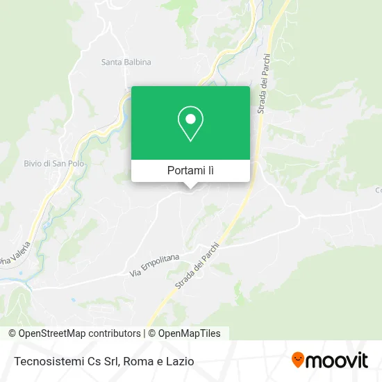 Mappa Tecnosistemi Cs Srl