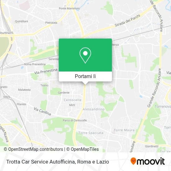 Mappa Trotta Car Service Autofficina