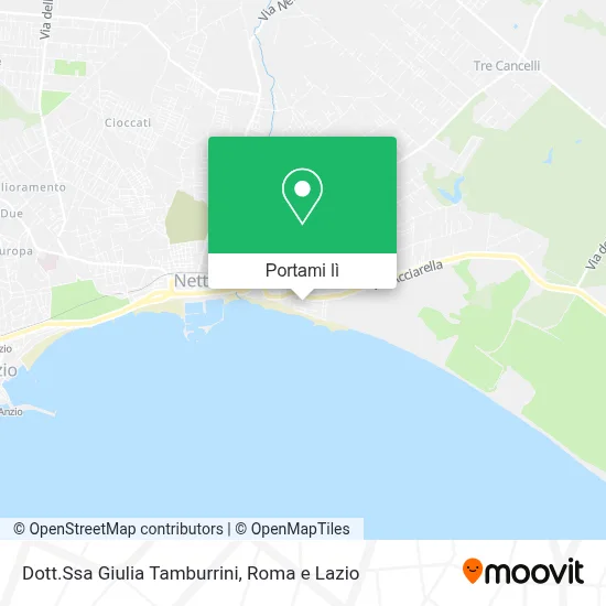 Mappa Dott.Ssa Giulia Tamburrini