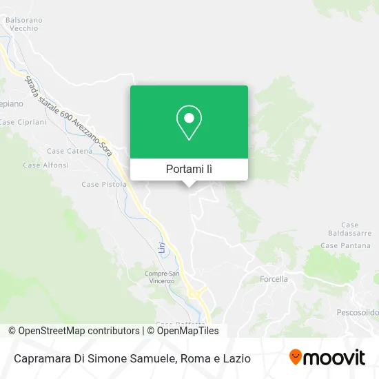 Mappa Capramara Di Simone Samuele