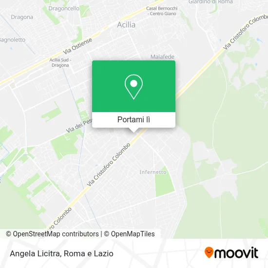 Mappa Angela Licitra