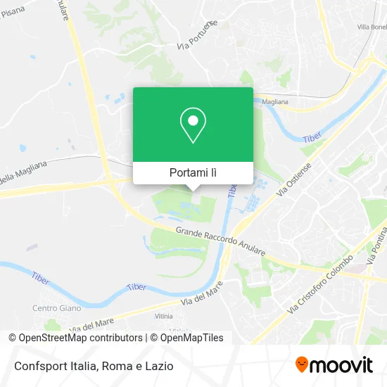 Mappa Confsport Italia