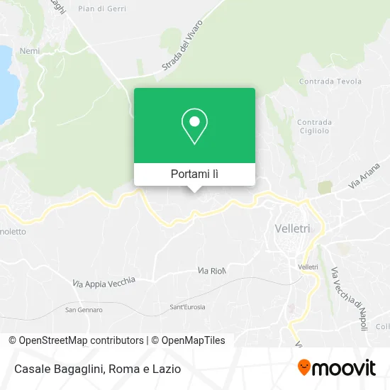 Mappa Casale Bagaglini