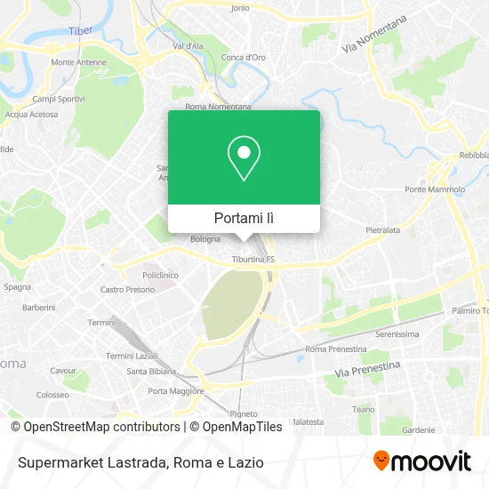Mappa Supermarket Lastrada