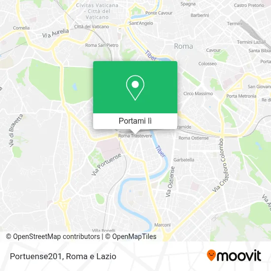 Mappa Portuense201