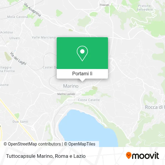 Mappa Tuttocapsule Marino