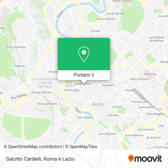 Mappa Salotto Cardelli
