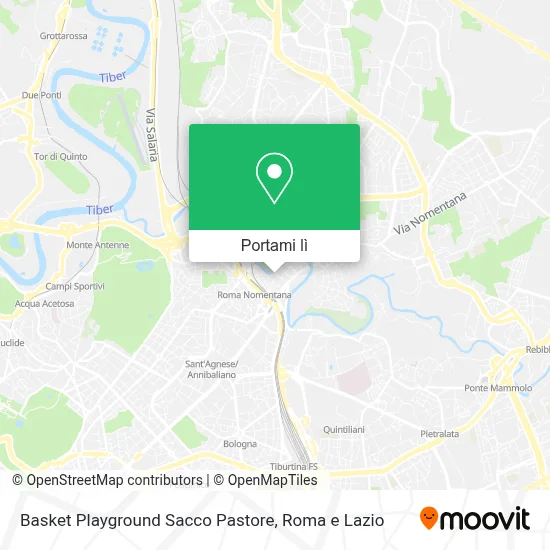 Mappa Basket Playground Sacco Pastore