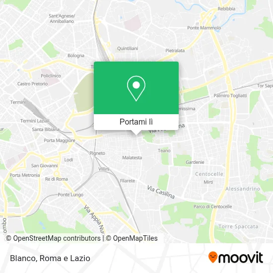Mappa Blanco