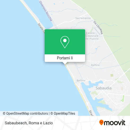 Mappa Sabaubeach