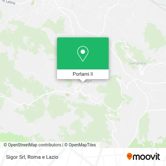Mappa Sigor Srl