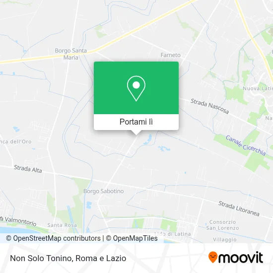 Mappa Non Solo Tonino