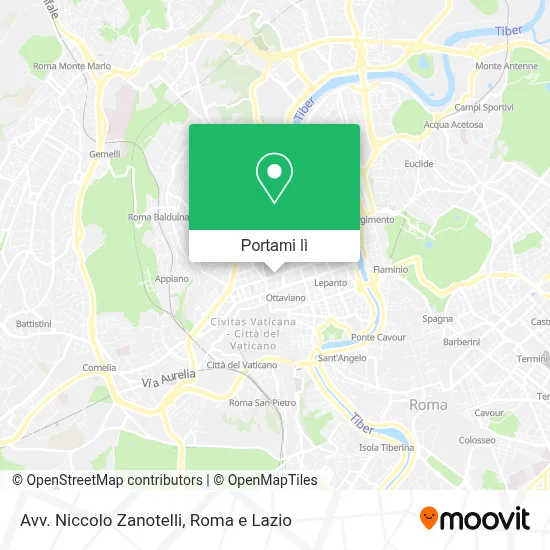 Mappa Avv. Niccolo Zanotelli