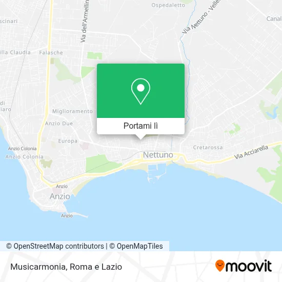 Mappa Musicarmonia