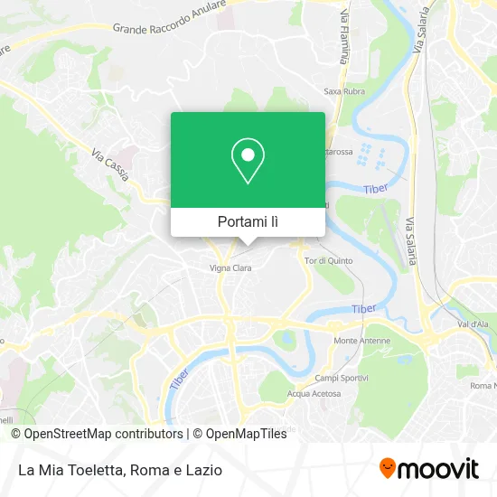 Mappa La Mia Toeletta