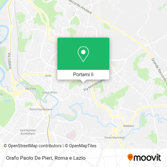 Mappa Orafo Paolo De Pieri