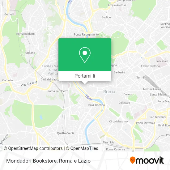 Mappa Mondadori Bookstore