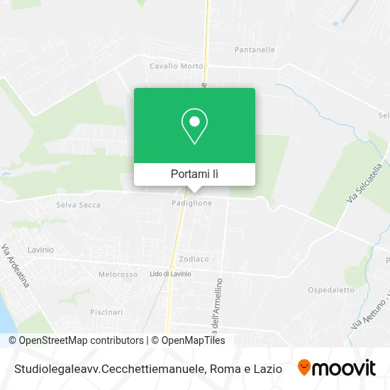 Mappa Studiolegaleavv.Cecchettiemanuele