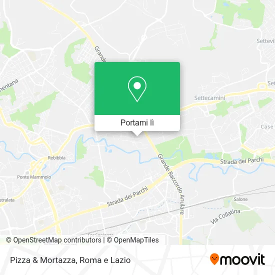 Mappa Pizza & Mortazza