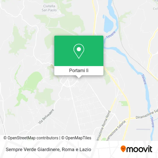 Mappa Sempre Verde Giardinere