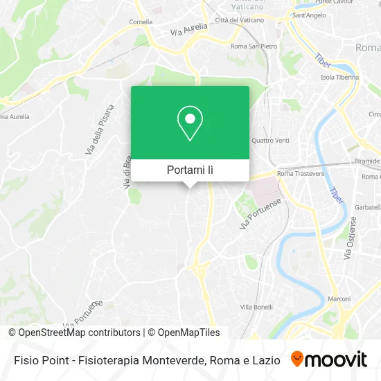 Mappa Fisio Point - Fisioterapia Monteverde