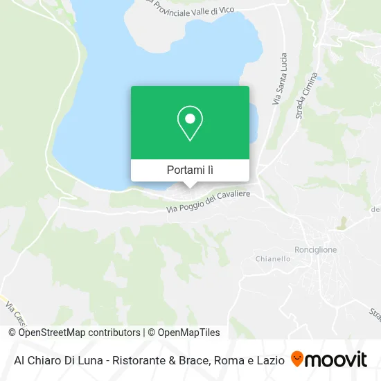 Mappa Al Chiaro Di Luna - Ristorante & Brace