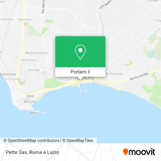 Mappa Pette Sas