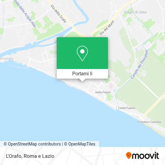 Mappa L'Orafo