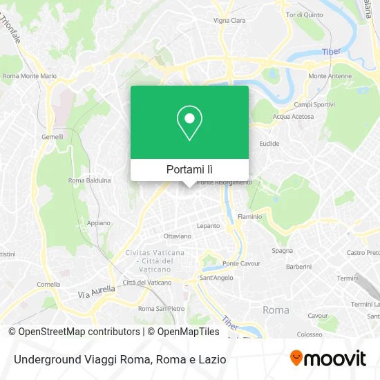 Mappa Underground Viaggi Roma