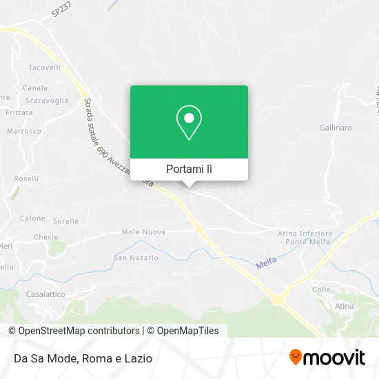 Mappa Da Sa Mode