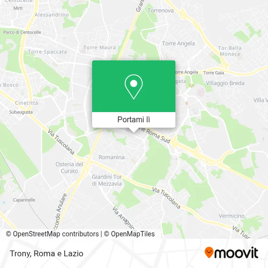Mappa Trony