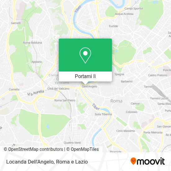 Mappa Locanda Dell'Angelo