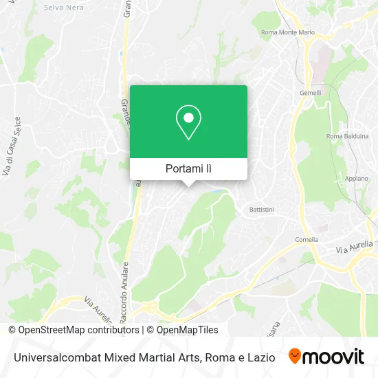 Mappa Universalcombat Mixed Martial Arts