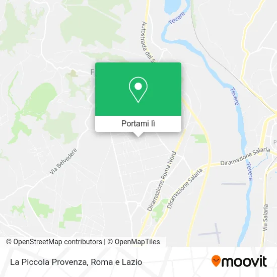 Mappa La Piccola Provenza