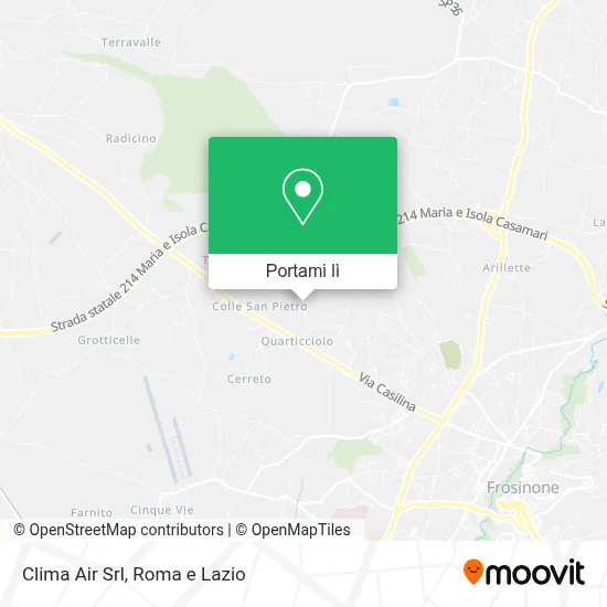 Mappa Clima Air Srl