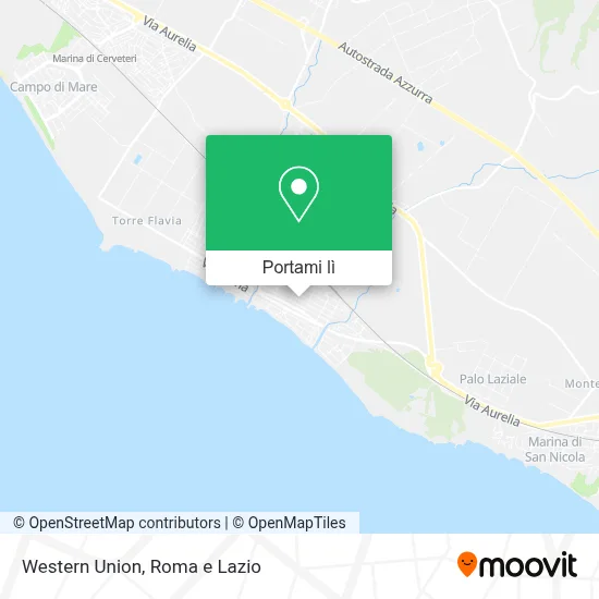 Mappa Western Union